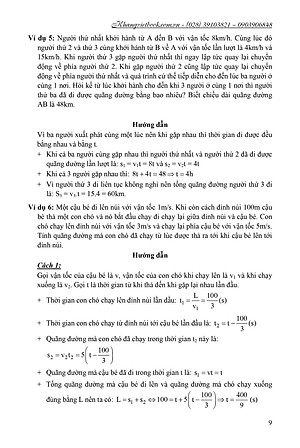 Chuyên đề bồi dưỡng học sinh giỏi Vật lí 8