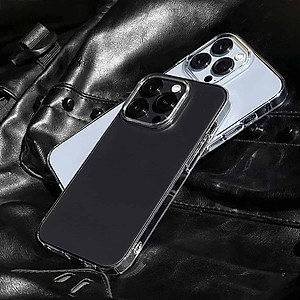 Ốp lưng siêu mỏng 0.3mm chống ố cho iPhone 17 Pro Max / 17 Pro / 17 Air / 17 / 16 Pro Max / 16 Pro / 16 Plus / 16 hiệu Memumi Crystal thiết kế ôm sát máy, chống sốc , chống trầy xước - Hàng nhập khẩu