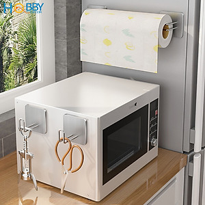 Combo 2 móc treo đồ bếp có nam châm hít inox 304 Hobby Home Decor MTDN