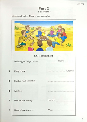 Sách A2 Flyers 3 Student's Book: Authentic Examination Papers