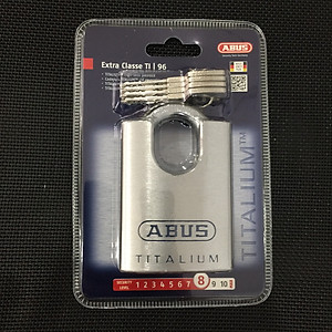 Ổ Khóa Chống Cắt Titalium ABUS 96CSTI/60 (60mm)