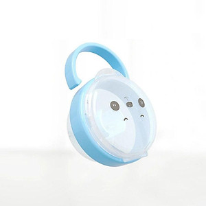 Hộp Đựng Núm Ti Giả, Núm Ti Ngậm Cho Bé Trong Suốt, Có Móc Treo - Phù Hợp Với Núm Ty Ngậm Philips Avent