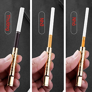 Tẩu Lọc Nhiều Cỡ Thuốc ZB-372 Khắc Họa Tiết Độc Đáo (Giao Màu Ngẫu Nhiên)