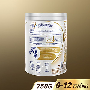Sữa bột công thức S-26 ULTIMA 1 750G với hợp chất NUTRILEARN CONNECT cho bé 0 - 12 tháng tuổi