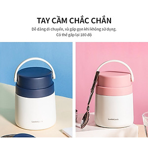 Hộp giữ nhiệt đựng đồ ăn có tay cầm Handle Food Jar LocknLock 700ml