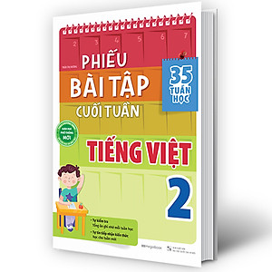 Sách Phiếu Bài Tập Cuối Tuần Tiếng Việt 2