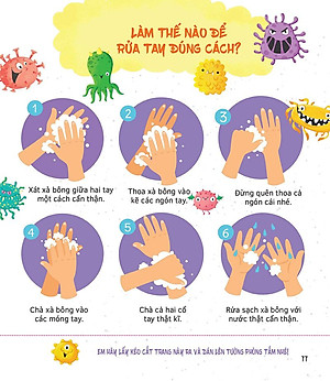 Sách Các Hoạt Động Và Trò Chơi Về Virus Và Vi Khuẩn