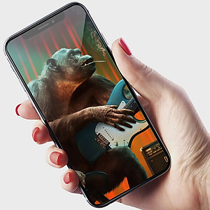 Miếng Dán Cường Lực MIPOW KINGBULL 3D Dành Cho iPhone Xr, X- Xs, Xs Max_Hàng Chính Hãng 