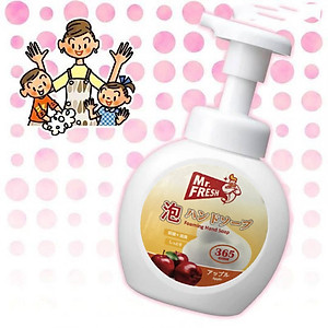 Sữa rửa tay bọt tuyết 365ml Mr.Fresh hương Táo