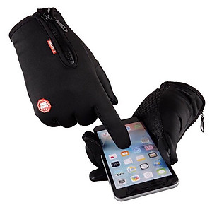 Găng tay giữ ấm, chống nước, có cảm ứng - Bao tay phượt tránh gió đi xe máy unisex nam nữ