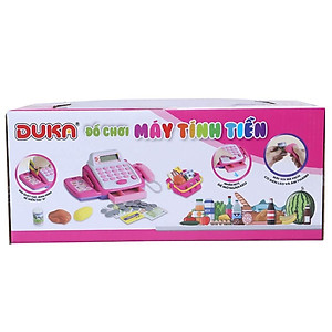 Bộ Đồ Chơi Duka - Máy Tính Tiền, Hiển Thị Màn Hình, Có Đèn Báo Và Âm Thanh