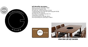 Bếp Điện Từ Đơn Cảm Ứng Đặt Âm OW-2628ALL - Hàng Chính Hãng