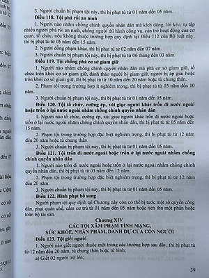 Sách Bộ Luật Hình Sự, Bộ Luật Tố Tụng Hình Sự sửa đổi, bổ sung năm 2025 đã hợp nhất tháng 9/2025 - V2646T