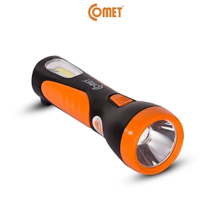 Đèn Pin Sạc Led COMET CRT254 2W đa năng nhựa ABS 2 chế độ sáng Pin sạc 400mAh lead-acid