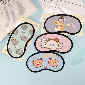 Miếng Che Mắt , Bịt Mắt Ngủ Hoạt Hình Dễ Thương - Hàng Chính Hãng