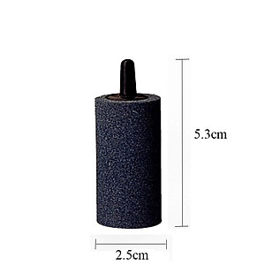 1 Mét dây sủi và 1 đá sủi oxy, quả sủi oxy dùng cho Máy sủi oxy, Máy sục khí - Tăng lượng khí oxy bể cá - Giúp cá lớn nhanh, phát triển mạnh ( Trắng - Đen)