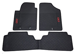 Thảm sàn, lót sàn cao su không mùi Cao cấp dành cho xe Hyundai Grand i10