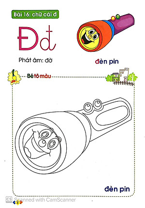 Sách Tập Tô Và Làm Quen Với Chữ Cái (Tập 2)