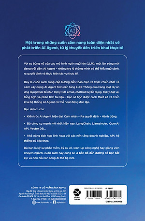 Sách AI Agent – Thiết Kế, Thực Hành Và Kiến Tạo Tác Nhân Thông Minh