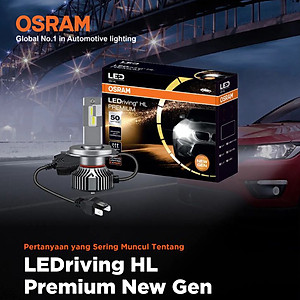 Combo 2 Bóng Đèn Led HL Premium OSRAM - Nhập Khẩu Chính Hãng