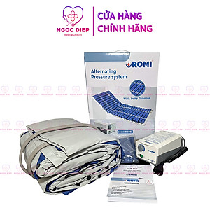 Đệm hơi chống loét cao cấp có lỗ đi vệ sinh OROMI HF6002 - Nệm chống loét cao cấp cho người già, người bệnh