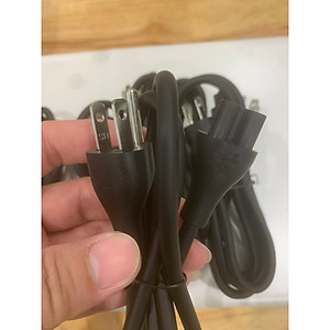 Dây nguồn sạc laptop - Cáp nguồn kết nối điện 220v tới cục sạc laptop - Cáp dây sạc nguồn laptop - Hàng chính hãng