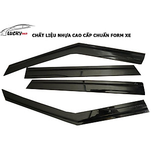 Vè che mưa nhựa đen Thái chuẩn form xe KIA SELTOS 2020- 2021