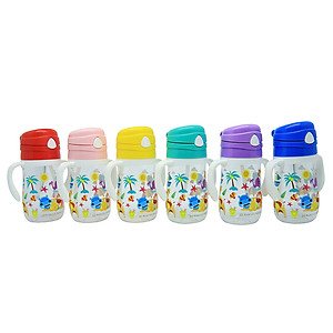 Bình uống nước có ống hút cho bé Tritan Marcus & Marcus, từ 12 tháng