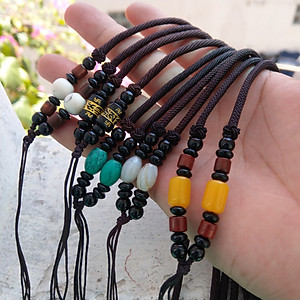 Combo 5 dây chuyền đeo cổ vải dù ( giao màu ngẫu nhiên) -  T027