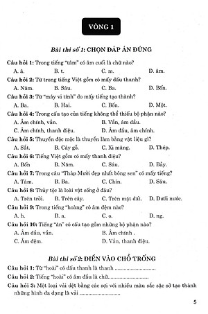 Bộ Đề Luyện Thi Violympic Trạng Nguyên Tiếng Việt Trên Internet Lớp 4