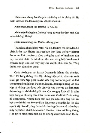 Sách Putin Logic Của Quyền Lực (Tái Bản 2020)