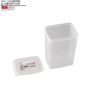 Hộp nhưa bảo quản thực phẩm 1300ml, có nắp mềm - Nội địa Nhật Bản