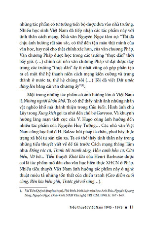 Sách Tiểu Thuyết Việt Nam 1945 - 1975