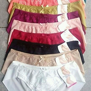Combo 5 quần lót nữ voan phối ren Beautiful Spring 5402 – Mỏng nhẹ, thoáng mát