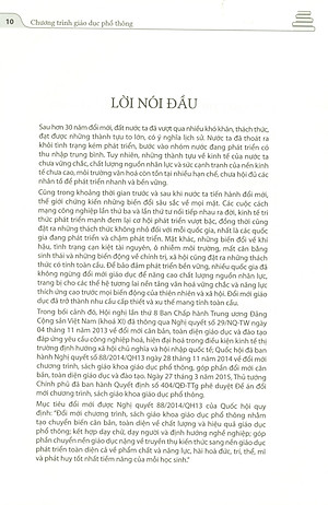 Chương Trình Giáo Dục Phổ Thông