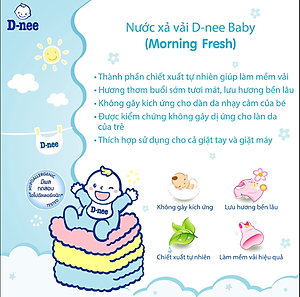 Nước Xả Quần Áo Cho Bé D-nee