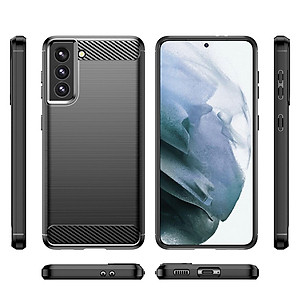 Ốp Lưng Chống Sốc Cho SamSung Galaxy S21 FE, S20 FE Chính hãng RUGGED ARMOR Vân Sợi Carbon, Bảo Vệ Camera Sau - Hàng Chính Hãng
