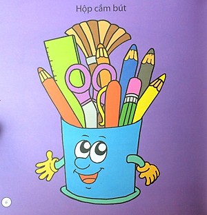 Sách Bé Tô Màu - Đồ Vật Đáng Yêu (Tái Bản 2018)