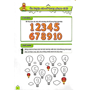 Sách Siêu Nhí Khám Phá Toán Tư Duy (Dành Cho Bé Từ 4-5 Tuổi)