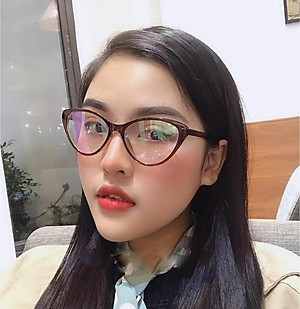 Gọng kính cận mắt mèo nhựa dẻo thời trang nữ UDANY 2383 nhiều màu - Lọc ánh sáng xanh