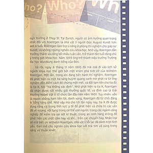 Sách Who? Chuyện Kể Về Danh Nhân Thế Giới - Wilhelm Roentgen