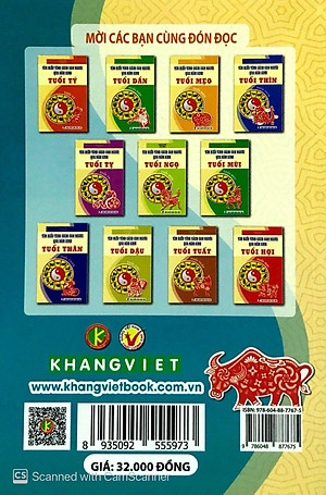 Sách Tìm Hiểu Tính Cách Con Người Qua Năm Sinh Tuổi Sửu