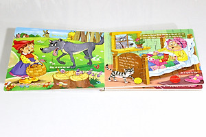 Sách xếp hình Tia Sáng - Cô bé quàng khăn đỏ