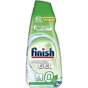 Gel rửa chén Finish Eco 0% 900ml