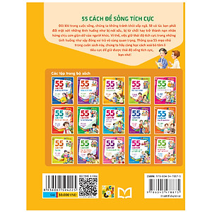 Tủ Sách Kỹ Năng Sống Dành Cho Học Sinh - 55 cách để sống tích cực