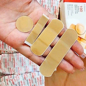 Băng Dán Cá Nhân Hộp 100 Miếng – Băng Gâu Dán Vết Thương Nhiều Kích Cỡ, Bảo Vệ Hiệu Quả - HÀNG CHÍNH HÃNG MINIIN