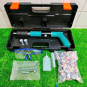 Máy Bắn Đinh Hạt Nổ Cao Cấp Giảm Thanh – Mẫu Mới Nhất Bắn Đinh Bê Tông, Sắt, Thép Xuyên Mọi Vật Liệu