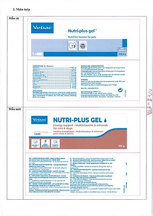 Nutri plus Gel - dinh dưỡng cao cấp cho chó mèo yếu và còi cọc 