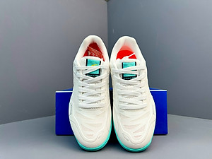 Giày Pickleball Speed Art 28013 Trắng Xanh - Thiết Kế Hiện Đại, Êm, Nhẹ, Bảo Vệ Chân Tối Ưu, Chống Trượt Tốt