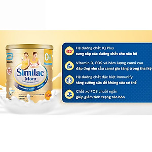 Sữa Bột Similac Mom Hương Vani (900g)